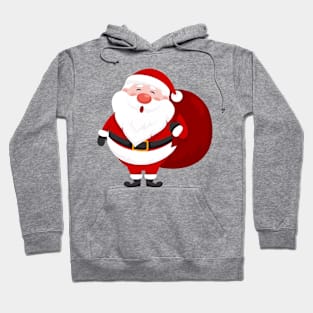 Cartoon Santa- Ho Ho Ho Hoodie